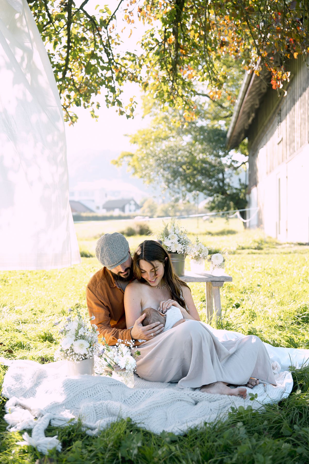 Familienfotograf St. Gallen weiches Licht — Martina Eggenberger