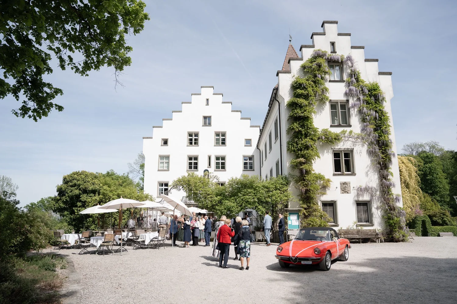 Brautpaar Schloss Wartegg Bodensee — Hochzeitsfotografie Ostschweiz