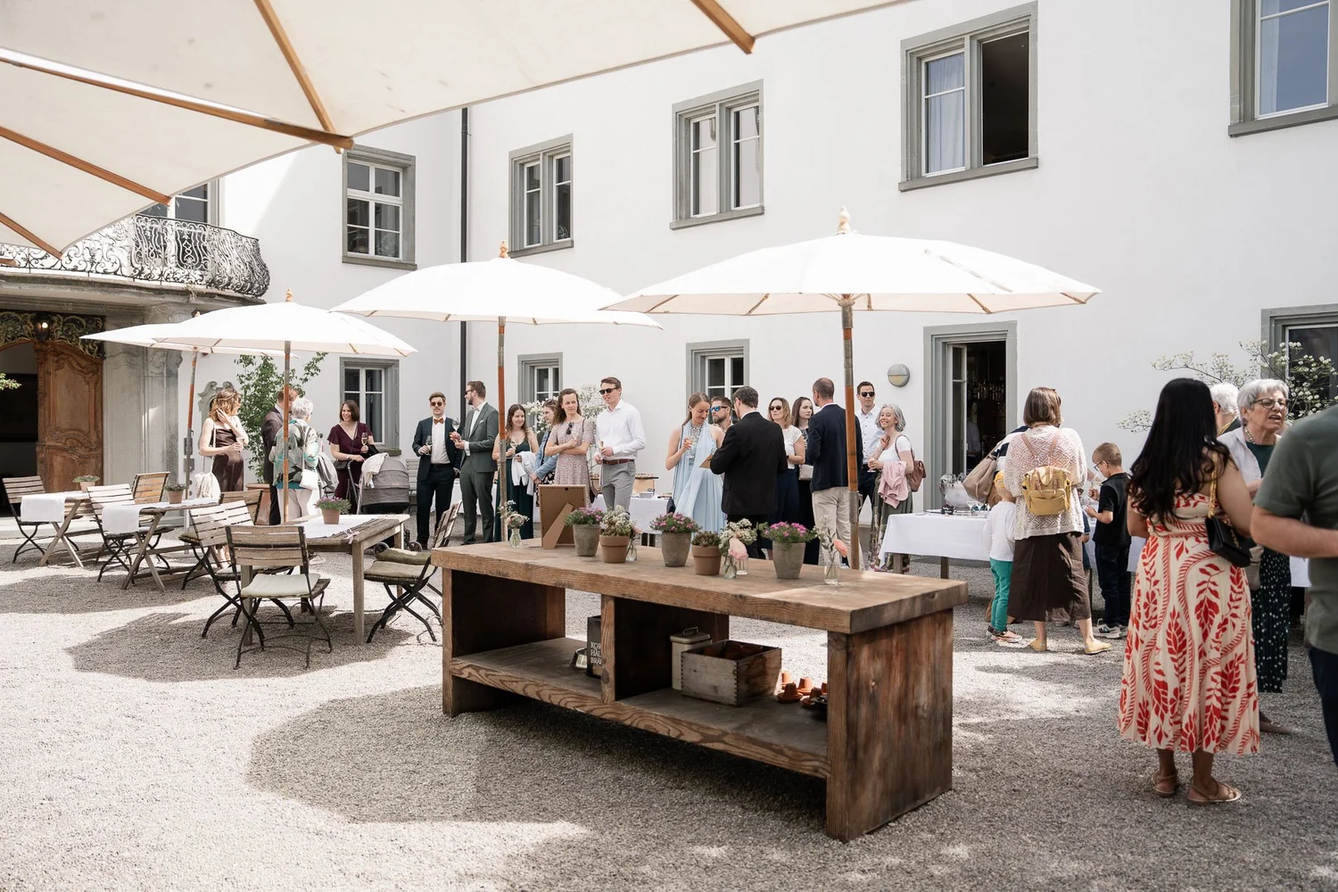 Trauung Schloss Wartegg Frühling
