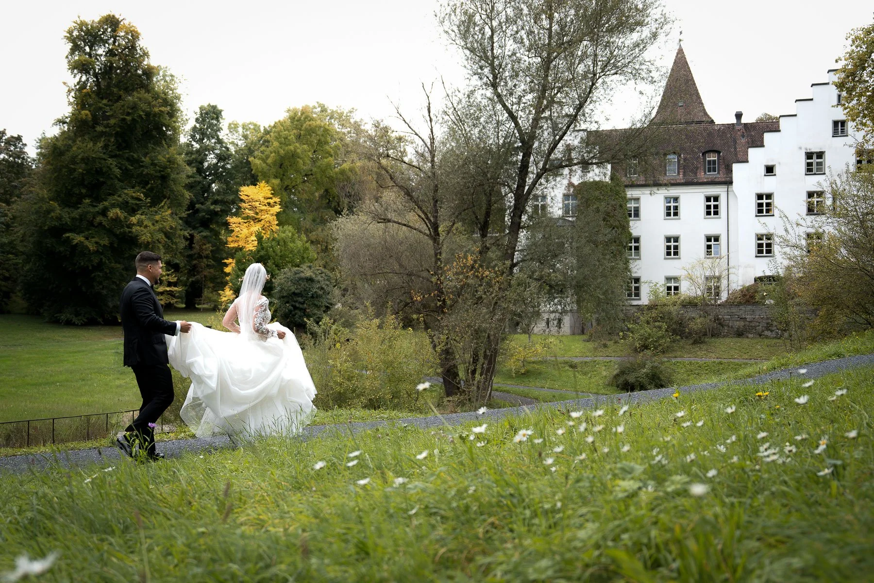 Hochzeitsfeier Schloss Wartegg Ostschweiz — Martina Eggenberger