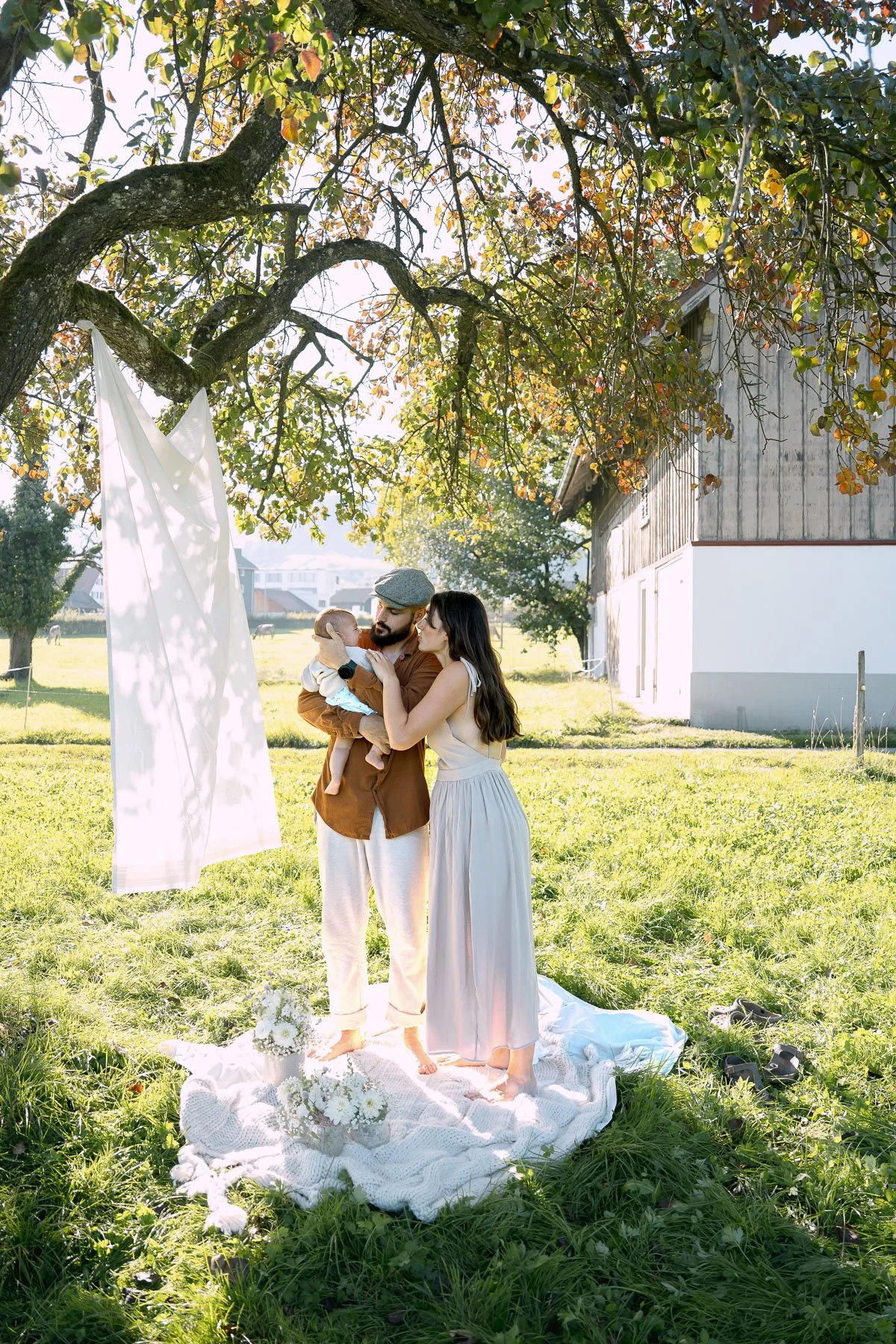 Familienshooting mit Baby St. Gallen — Martina Eggenberger Fotografie