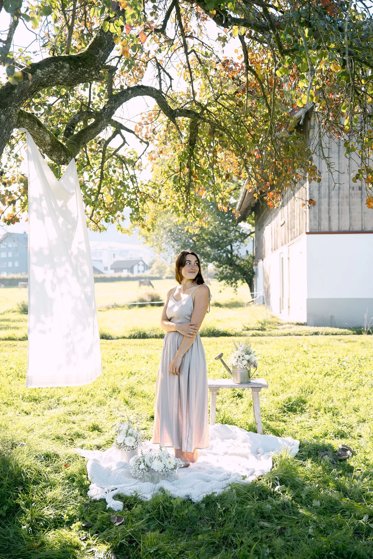 Natürliche Familienfotos Thurgau mit Baby — Martina Eggenberger Fotografie