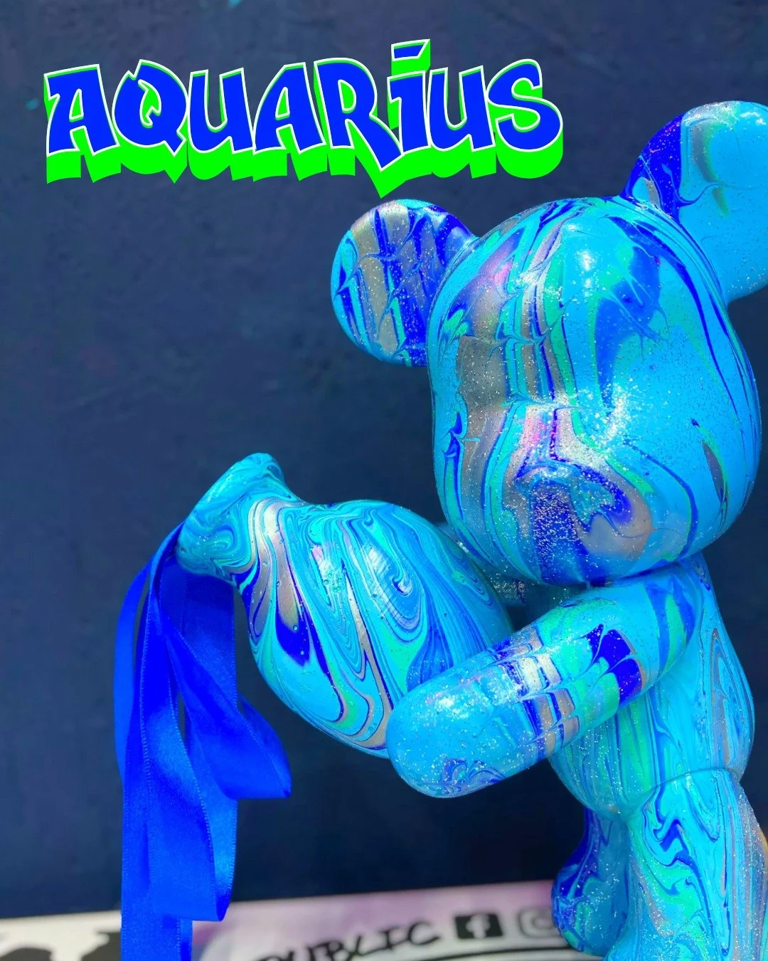 IT'S AQUARIUS SEASON 🧸🏺💦

We&rsquo;re launching our Zodiac Bears series with Aquarius, the water bear(er) ♒

Aquarius energy is all about creativity, originality and doing things differently, and that doesn&rsquo;t have to stop when your Pour Art 