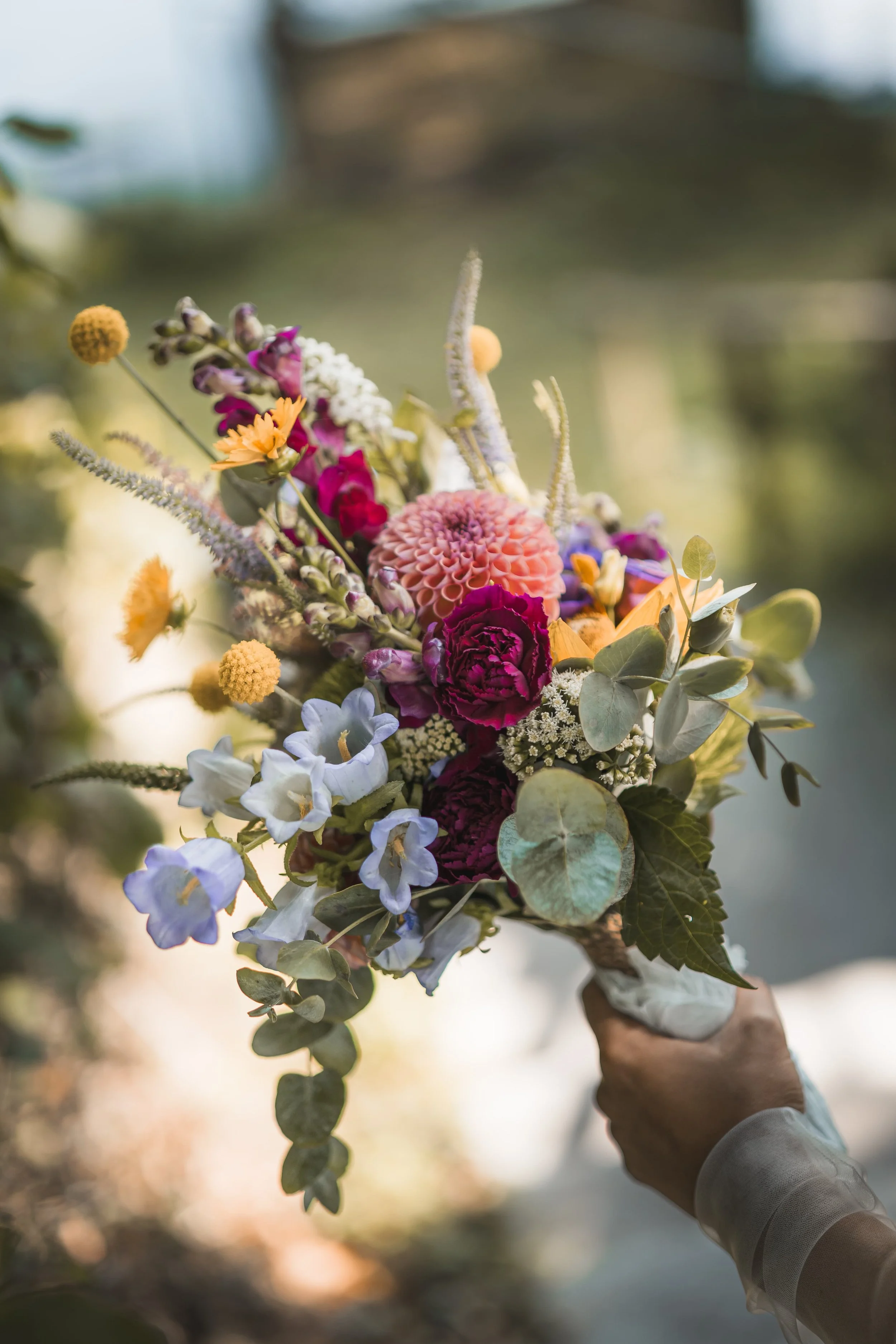 Foto eines Brautstraußes