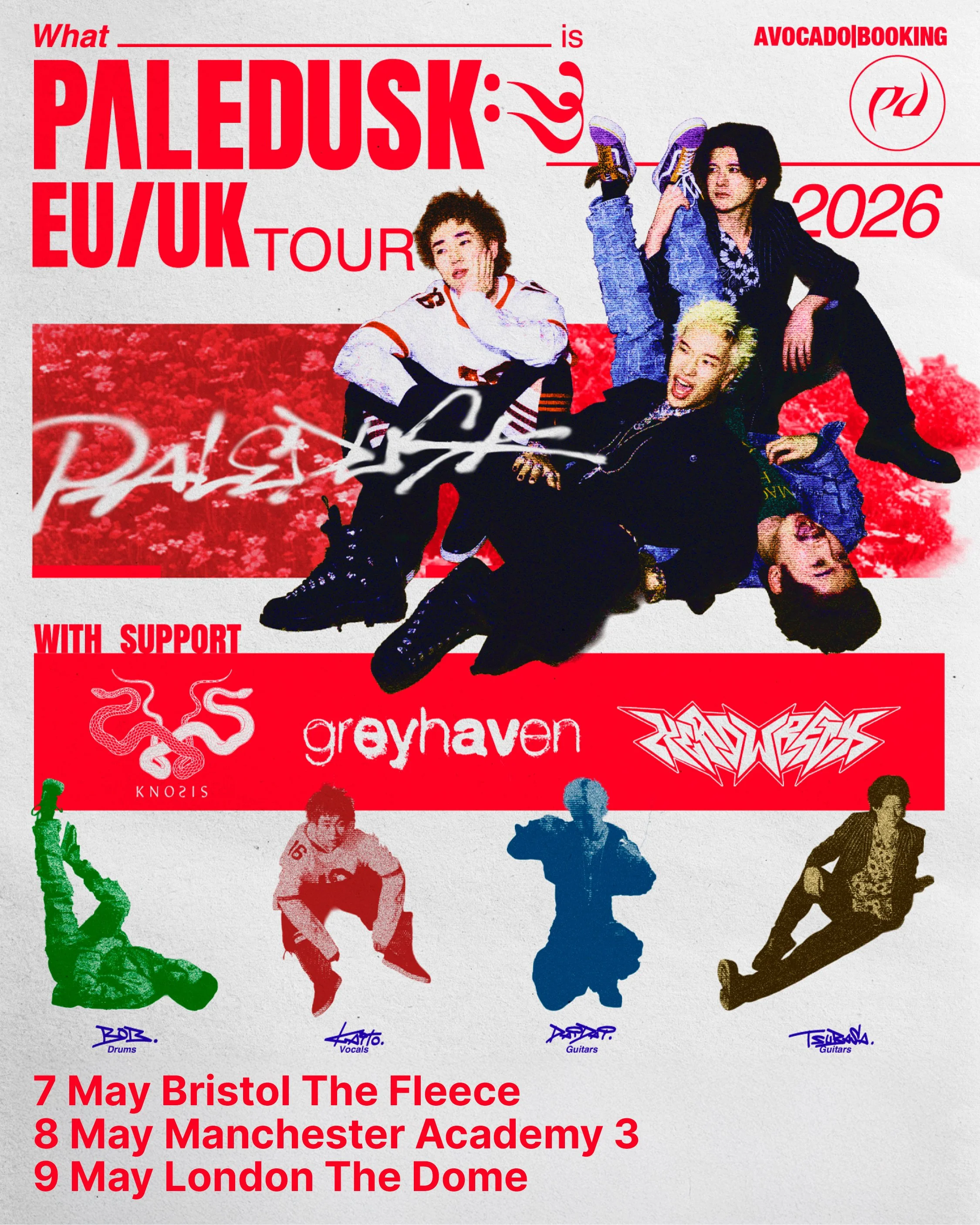 Live Nation presents PALEDUSK plus supports KNOSIS, GREYHAVEN & HEADWRECK live at The Dome