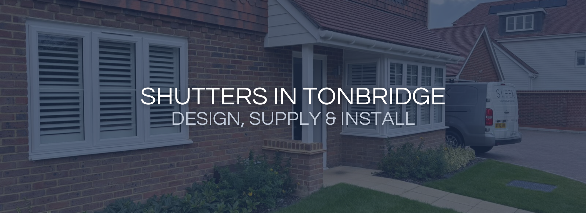 Shutters company in Tonbridge that offers a design, supply and installation service for Shutters