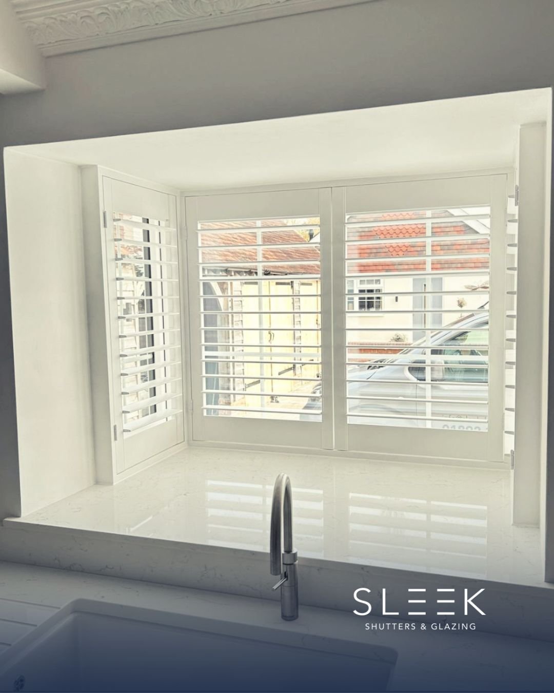 Hardwood shutters supplied and installed in Tunbridge Wells