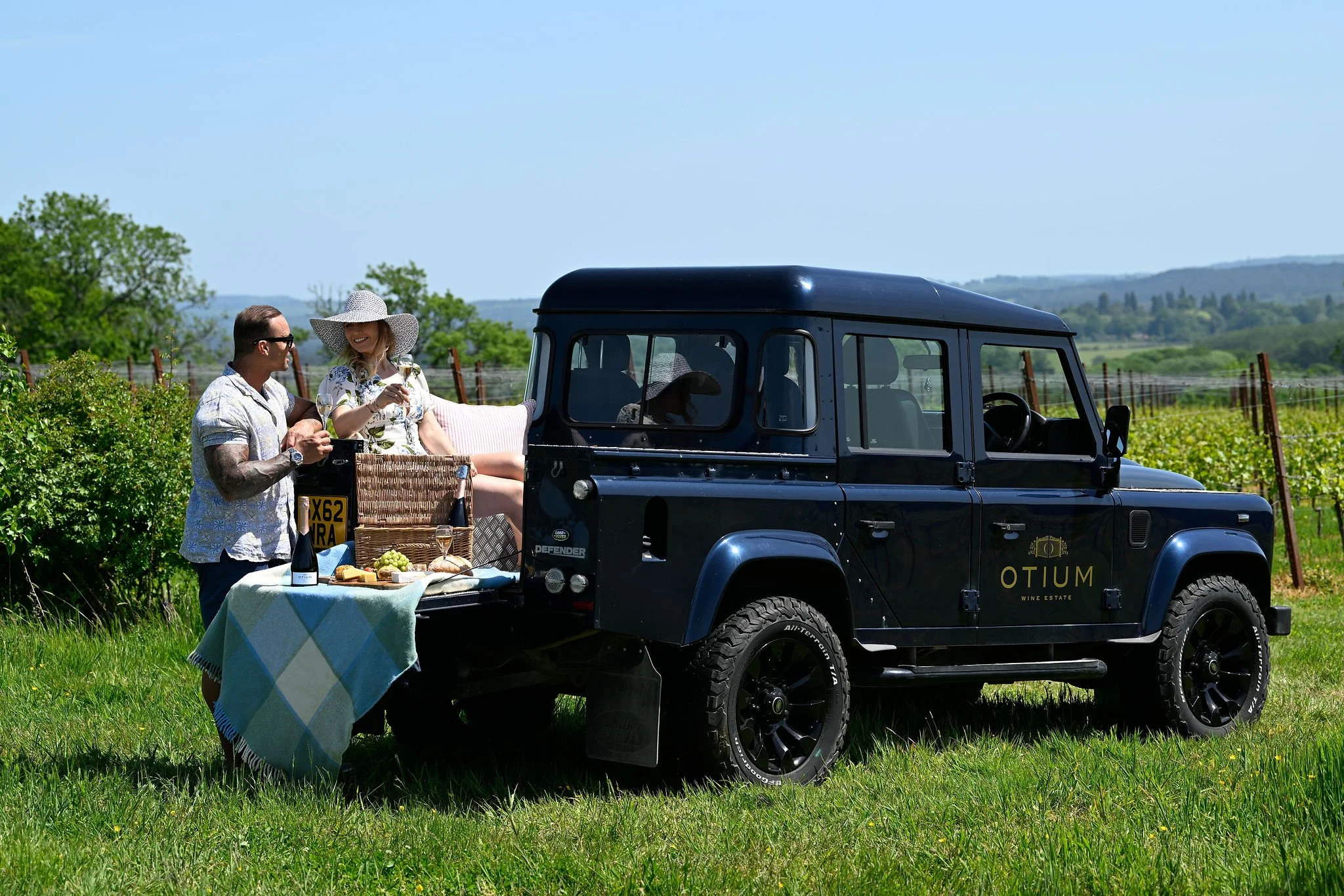 Celebrating the launch of our first wines