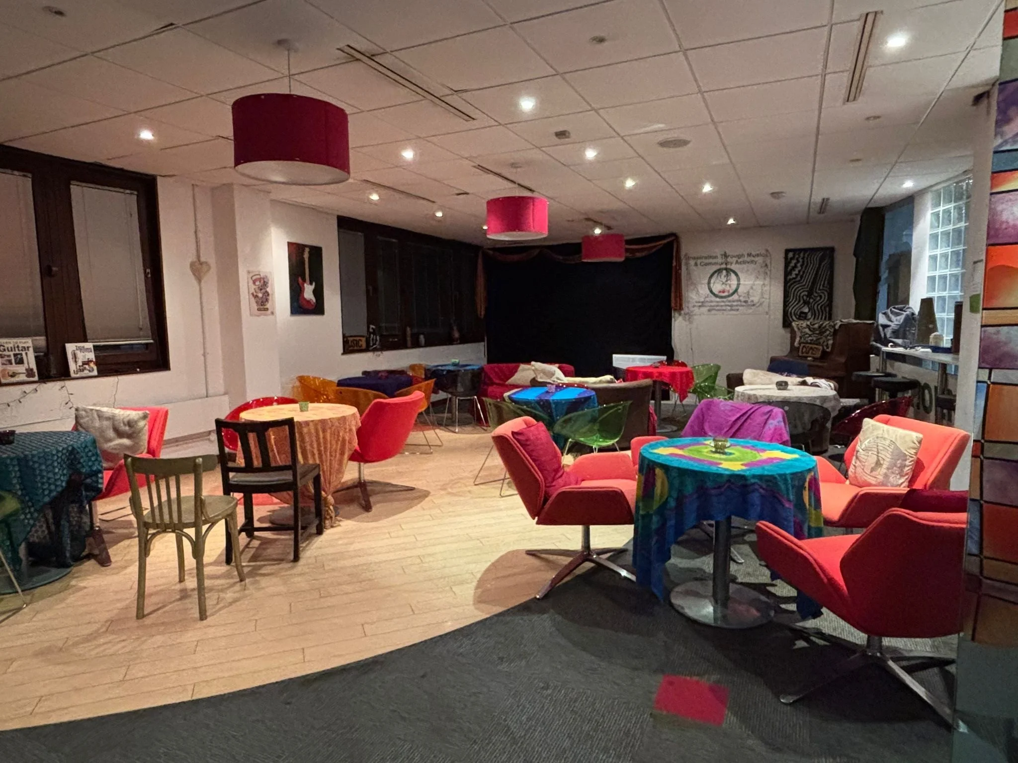 Public living room space