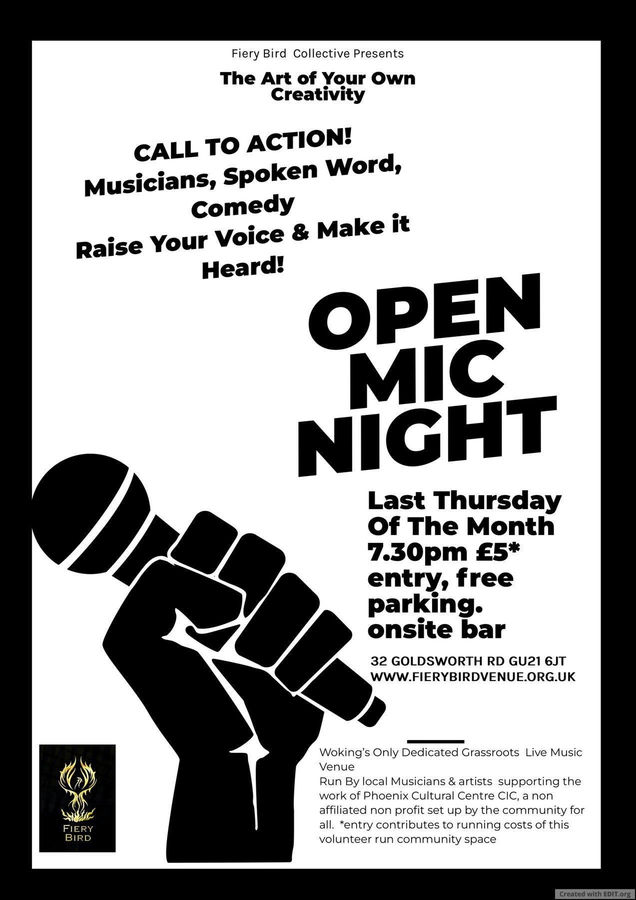 Open Mic (Copy) (Copy)