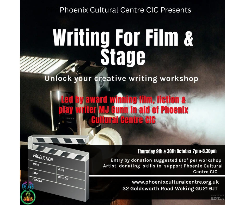 Writing For Film, Novels & Stage
