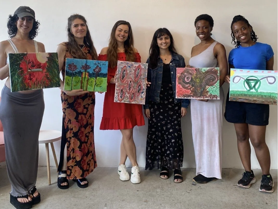 Reconnect With Your Womb through Painting 