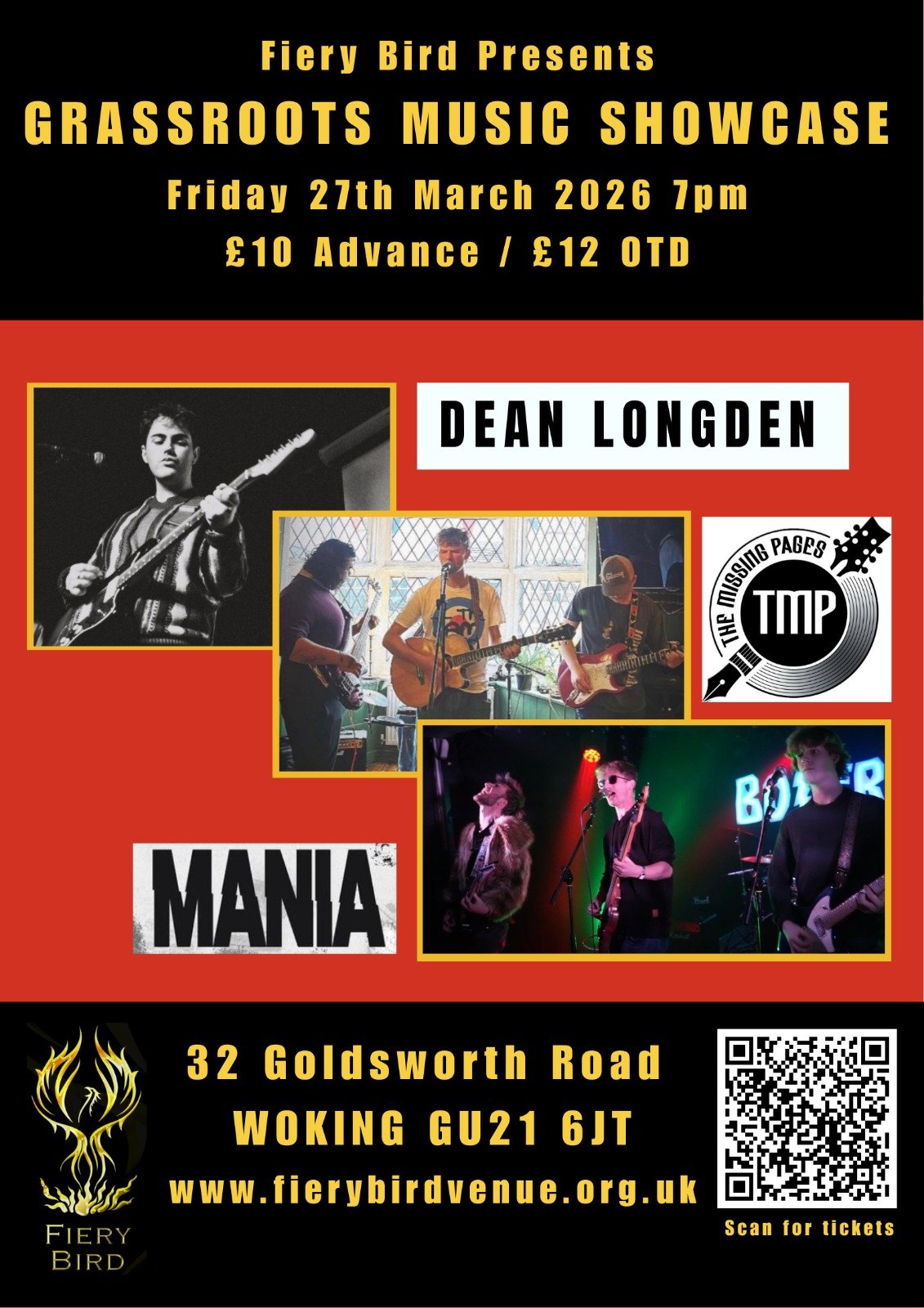 Grassroots Music Showcase | March 27th