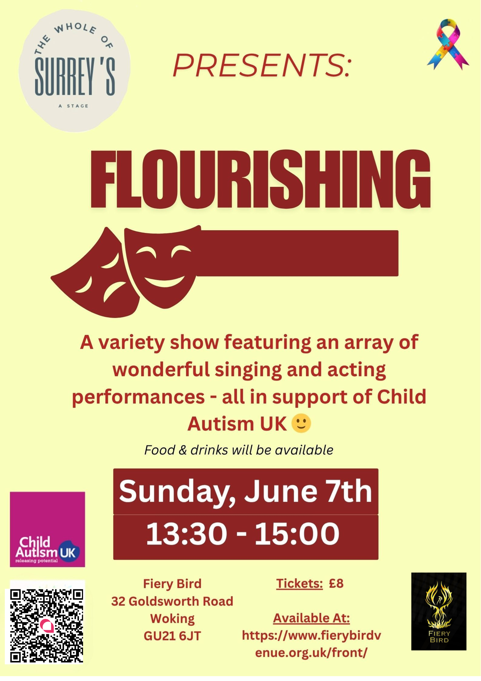 Flourishing - A Variety Fundraiser for Child Autism UK