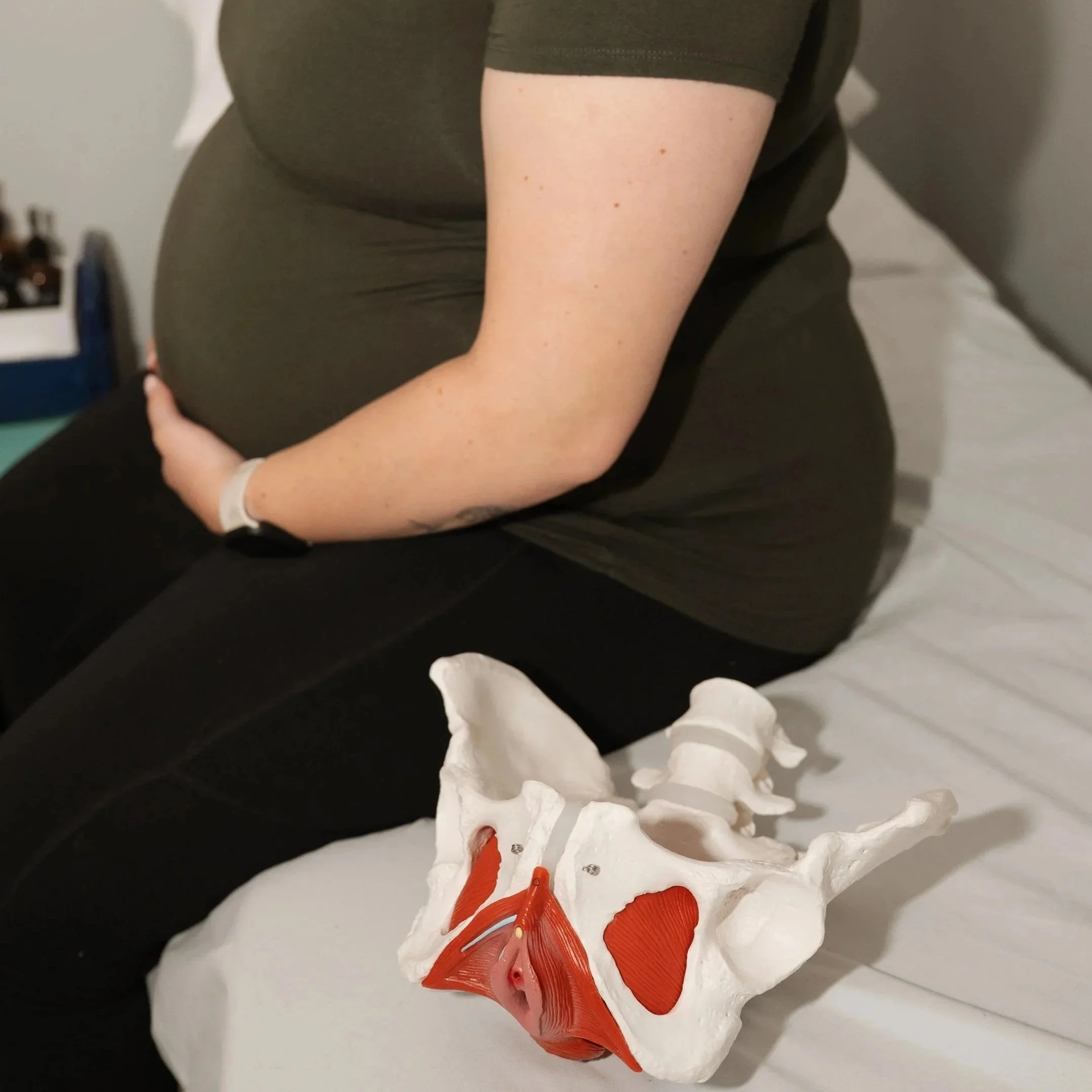 Pregnancy pelvic floor therapy