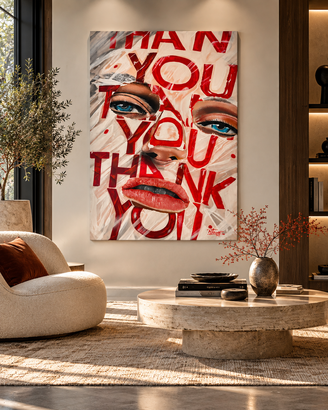 Thank You Original Painting 60x48