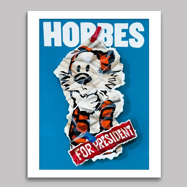 Hobbs for President Fine Art Print