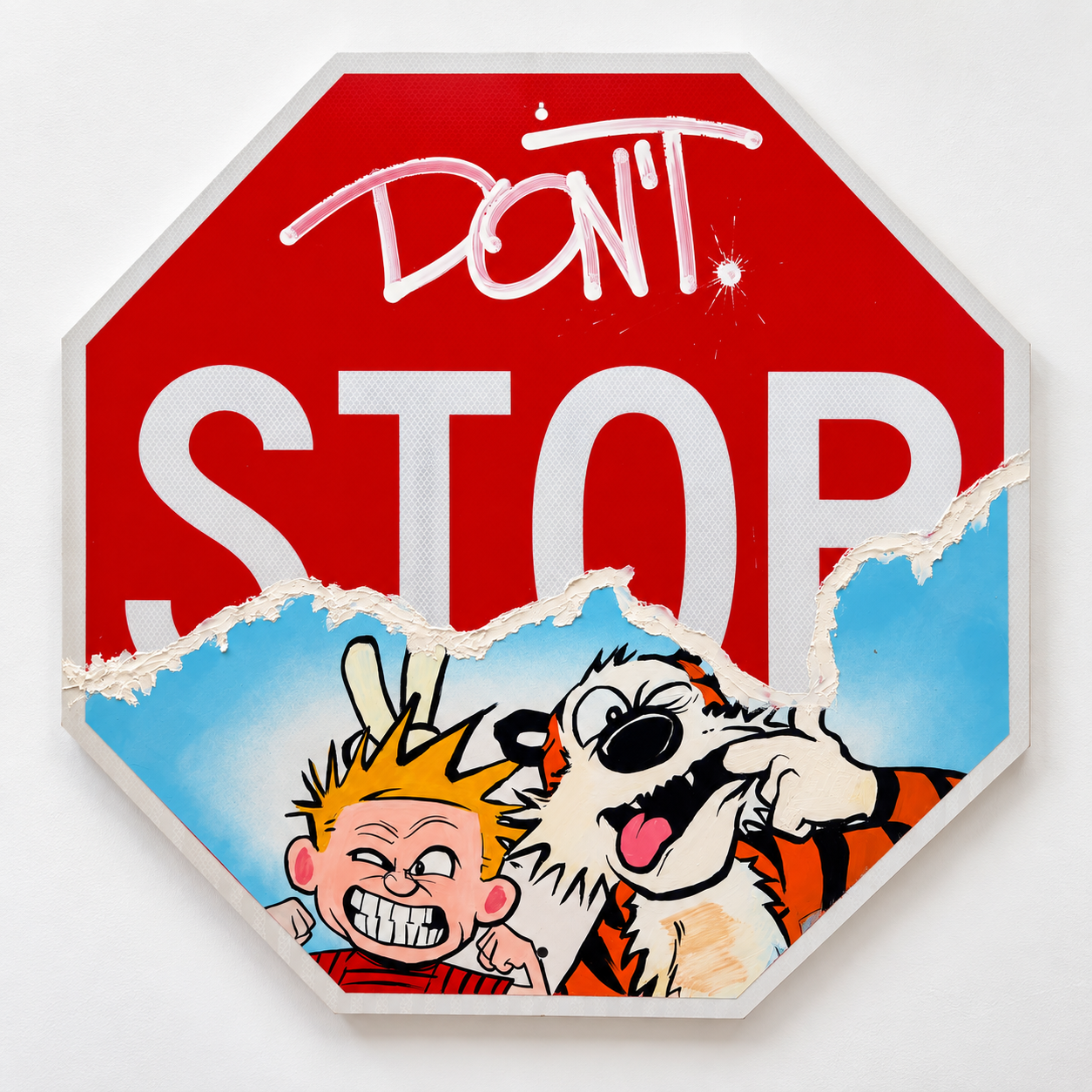Don't Stop Calvin and Hobbs 30x30