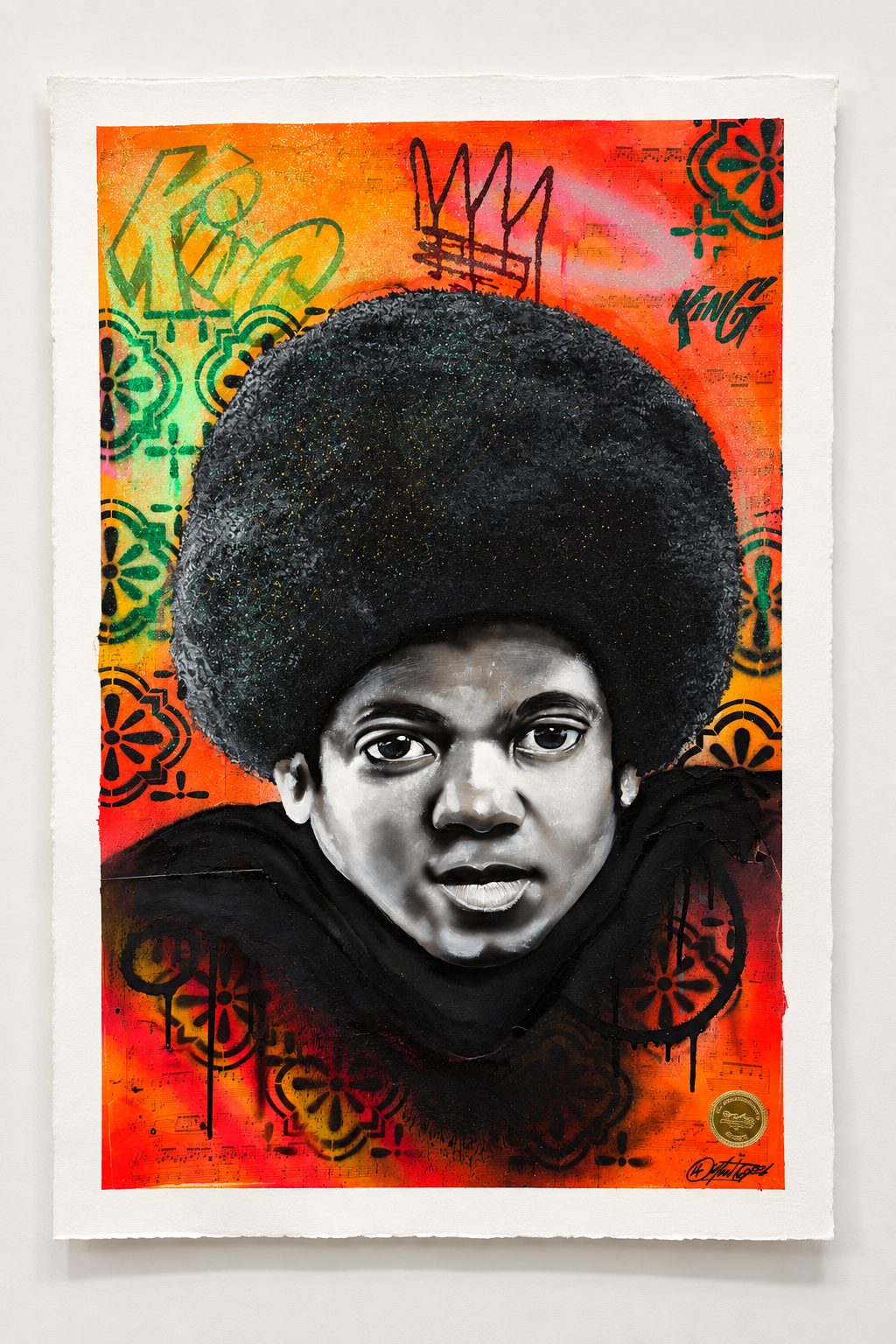 The Legend Original Painting 40x26 inches
