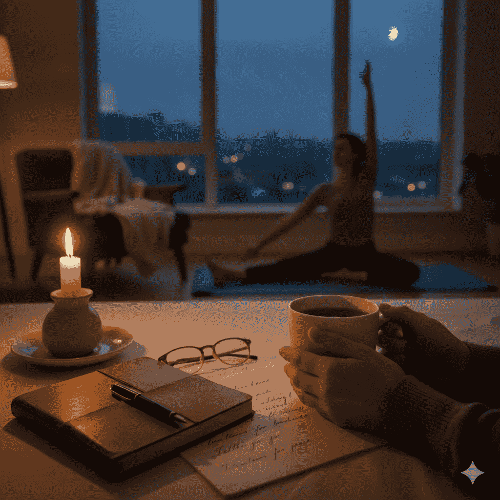 How Evening Rituals Rewire the Brain for Emotional Stability