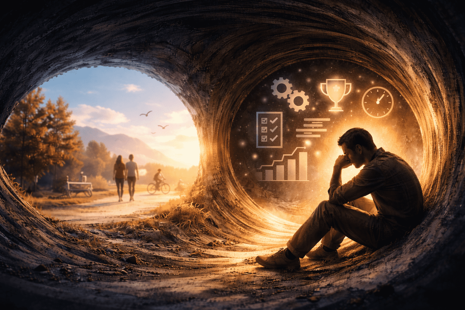 The Cognitive Tunnel: Why Overthinking Narrows the Mind and How Flexibility Returns