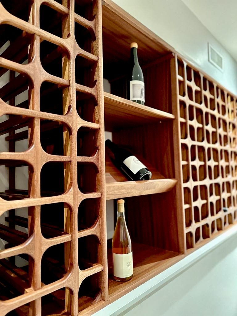 Meubles bois Lubois cave vin