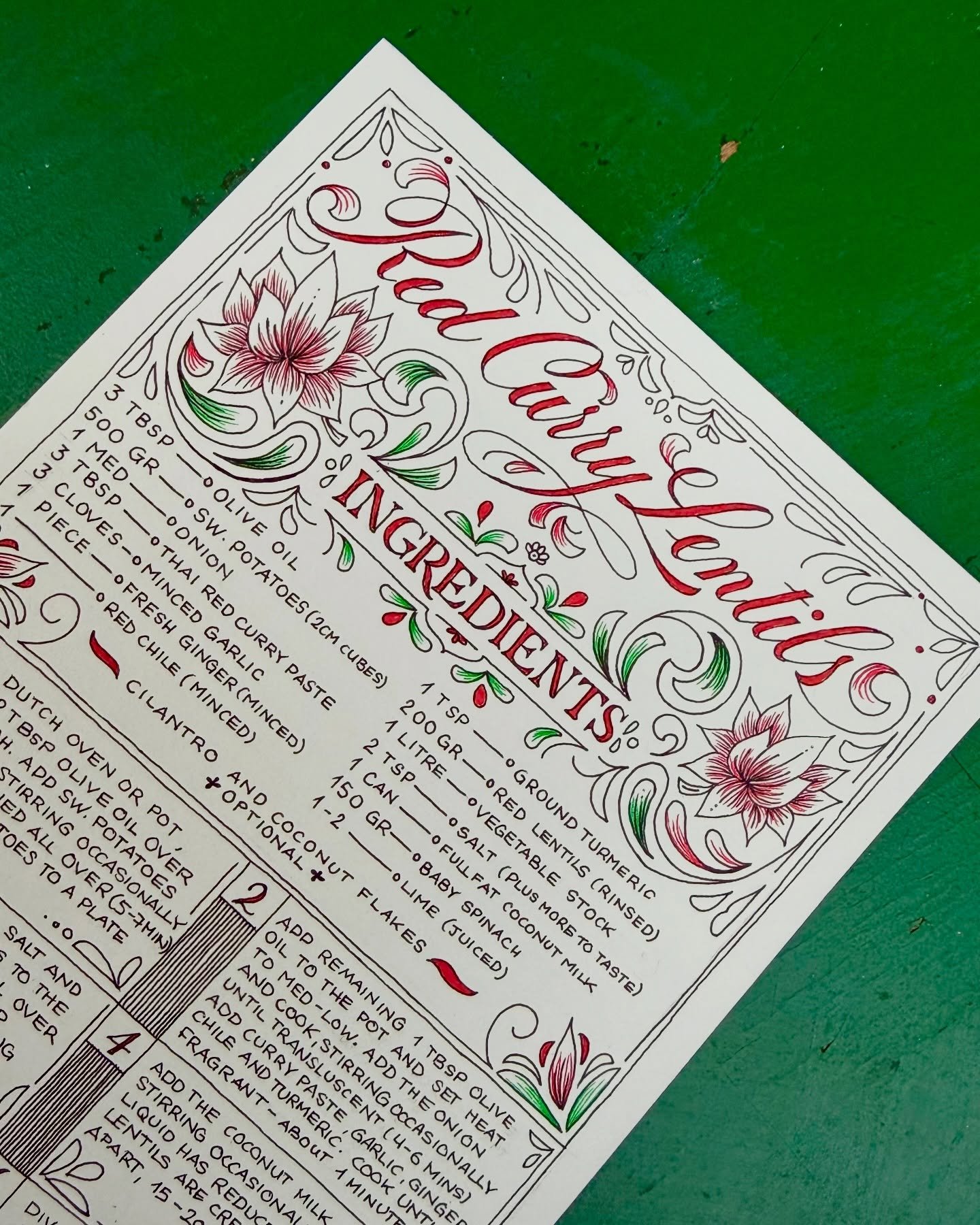 A fun recipe book idea? 
.
.
.
.
#recipecalligraphy #calligraphy #letteringlove