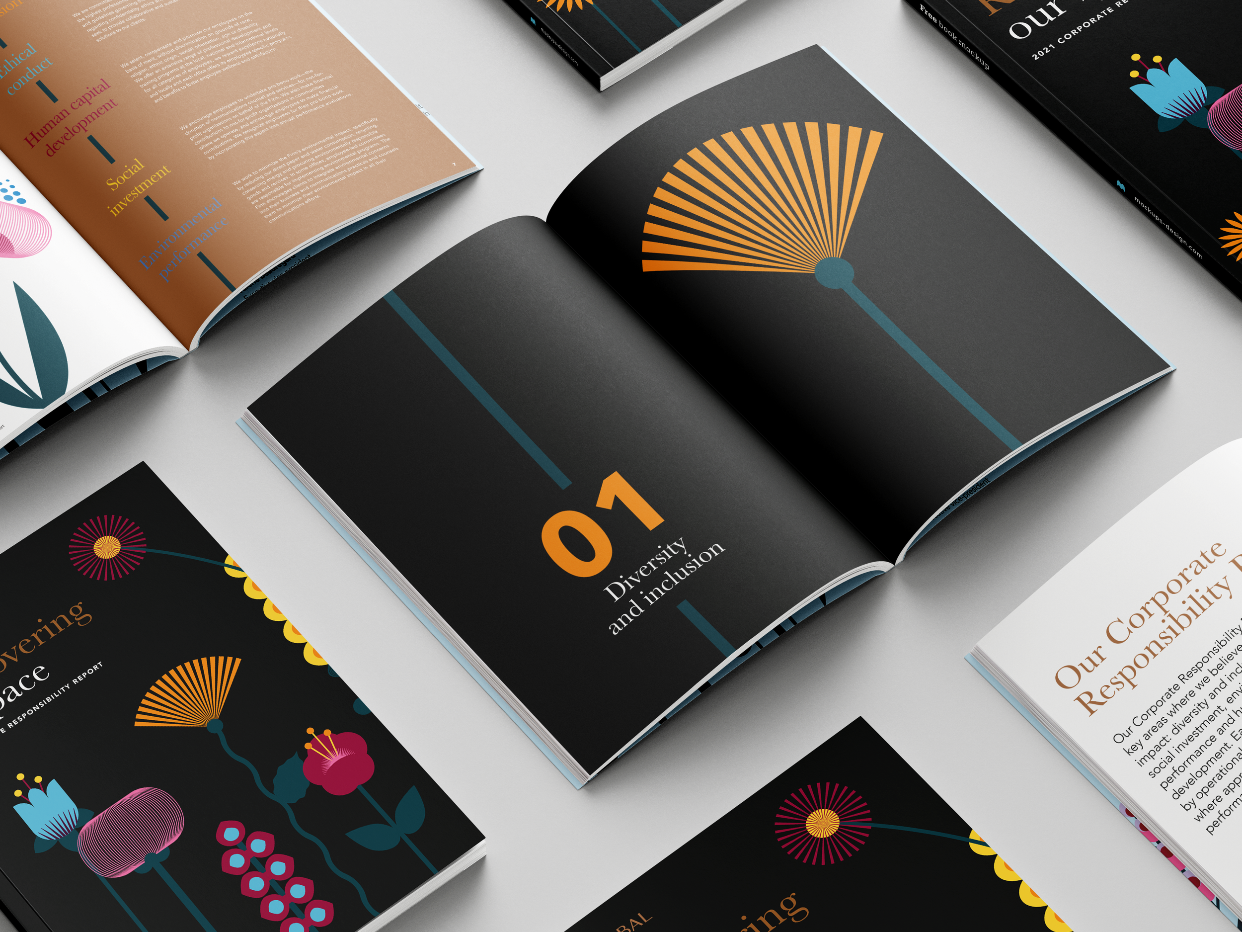 Corporate Responsibility Report | Avenir Global | Design & Layout