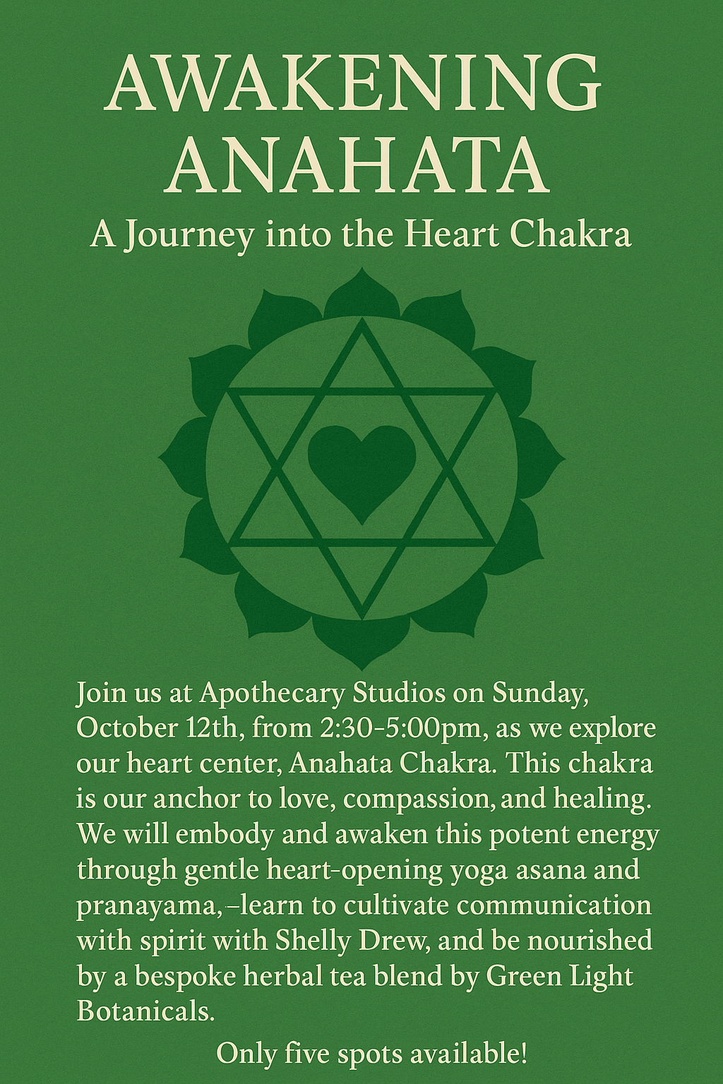 Awakening Anahata: A Journey into the Heart Chakra