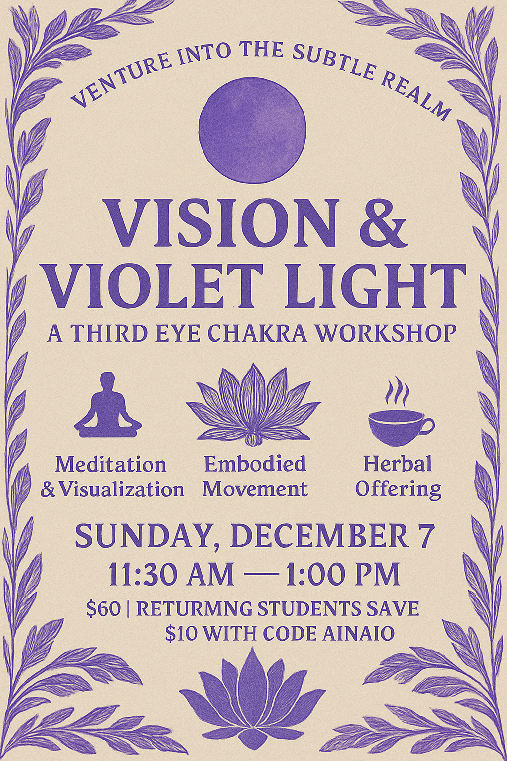 Ajna Chakra Workshop 