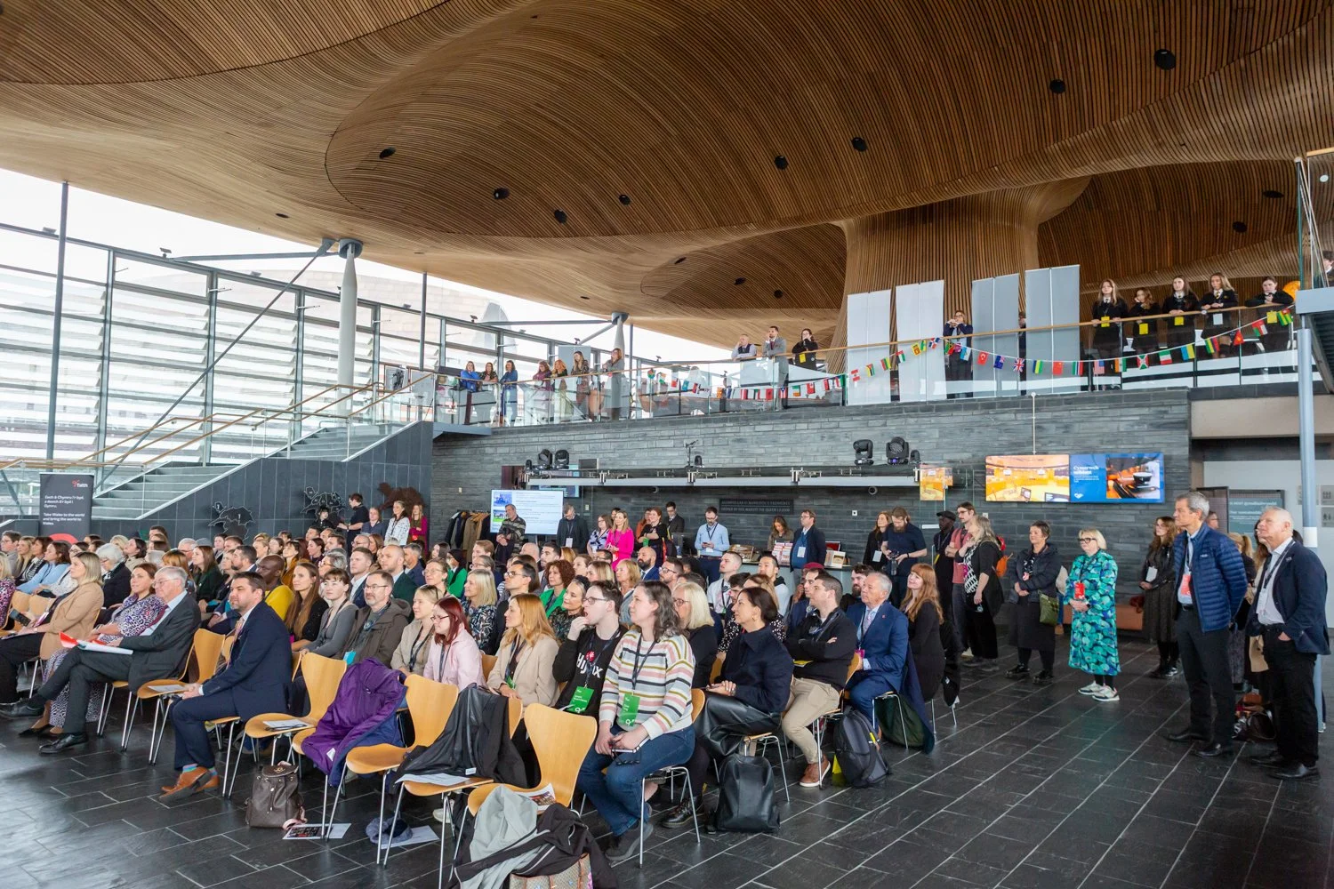Event photography at Cardiff Bay Senedd
