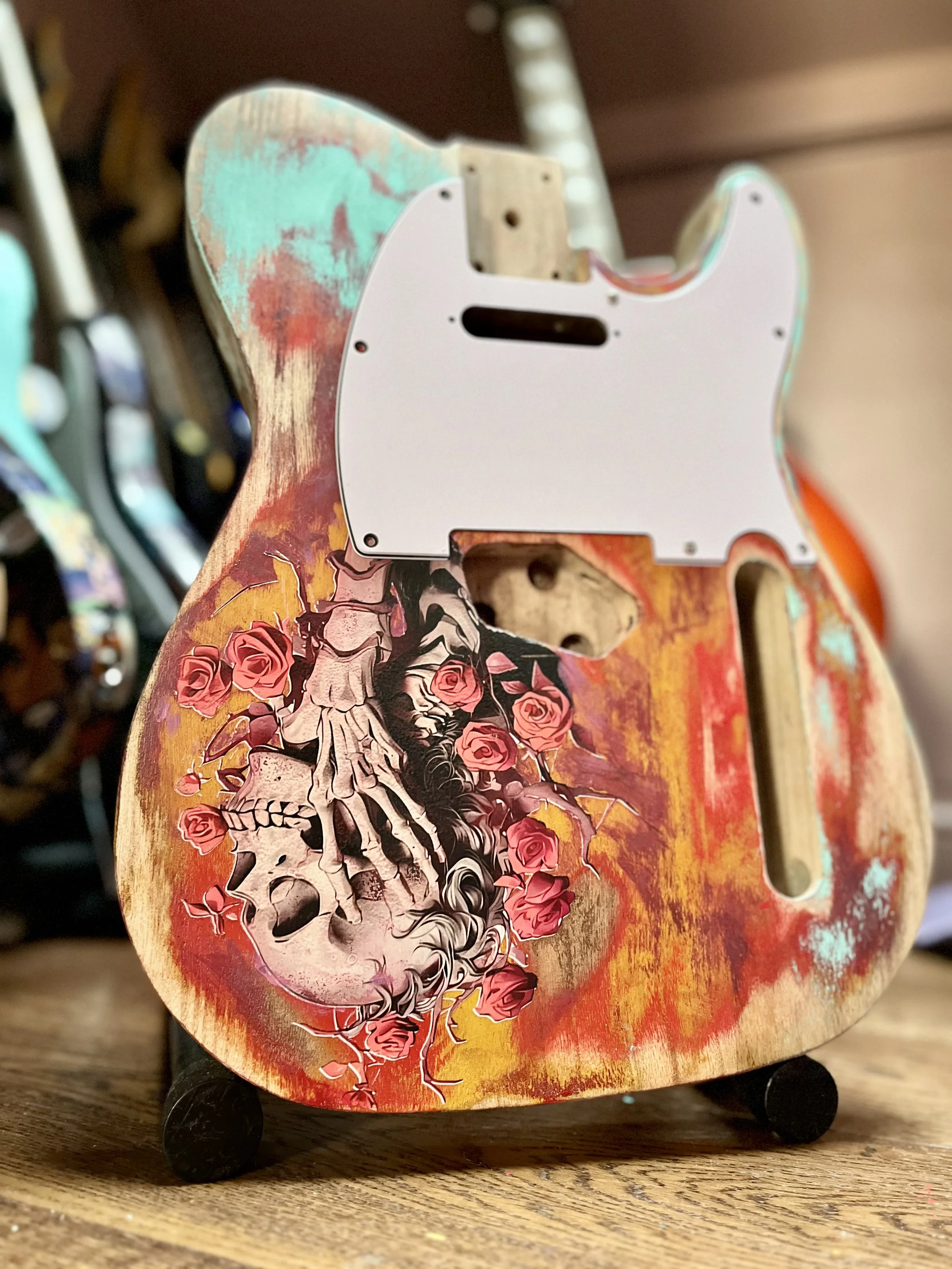 Dead Head Telecaster Electric Guitar (Body)