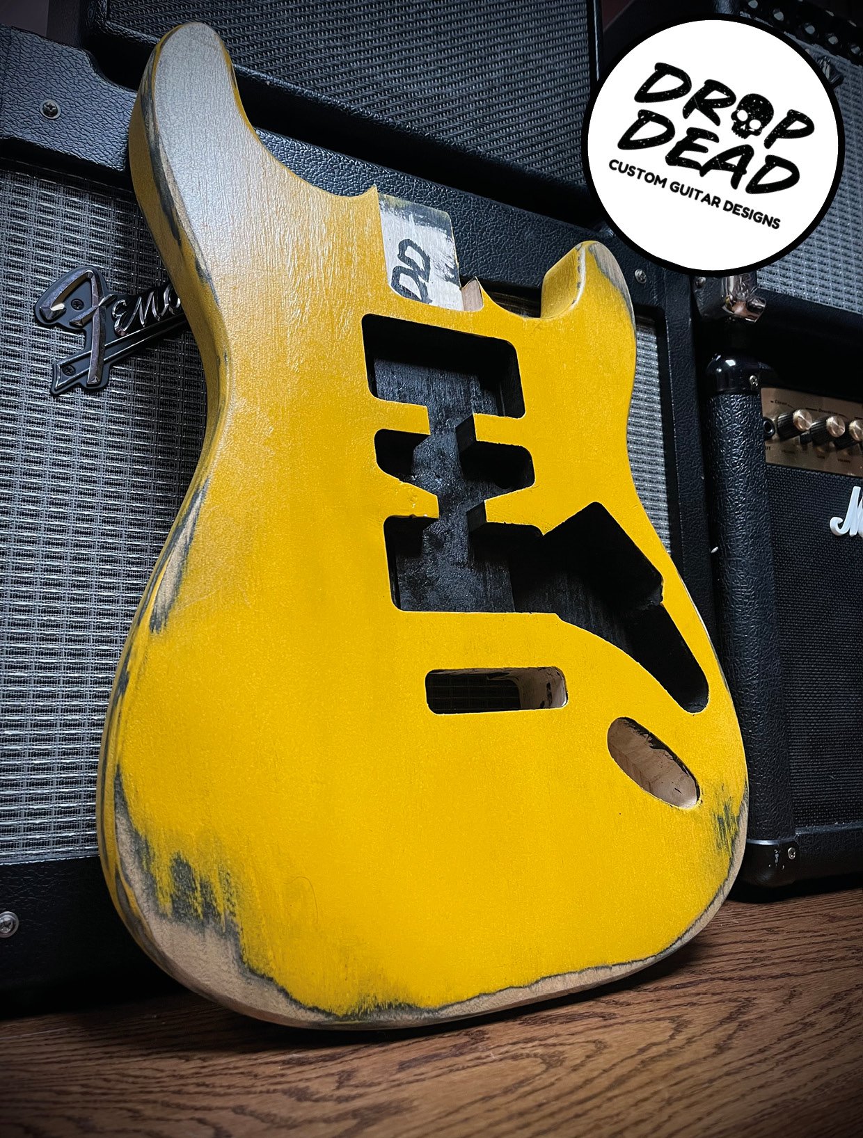 Sand Man Stratocaster Body (SOLD)