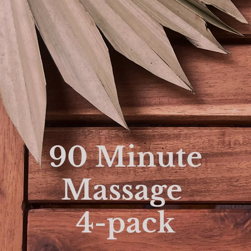 90-Minute Massage 4 Pack