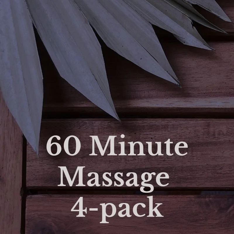 60-Minute Massage 4 Pack