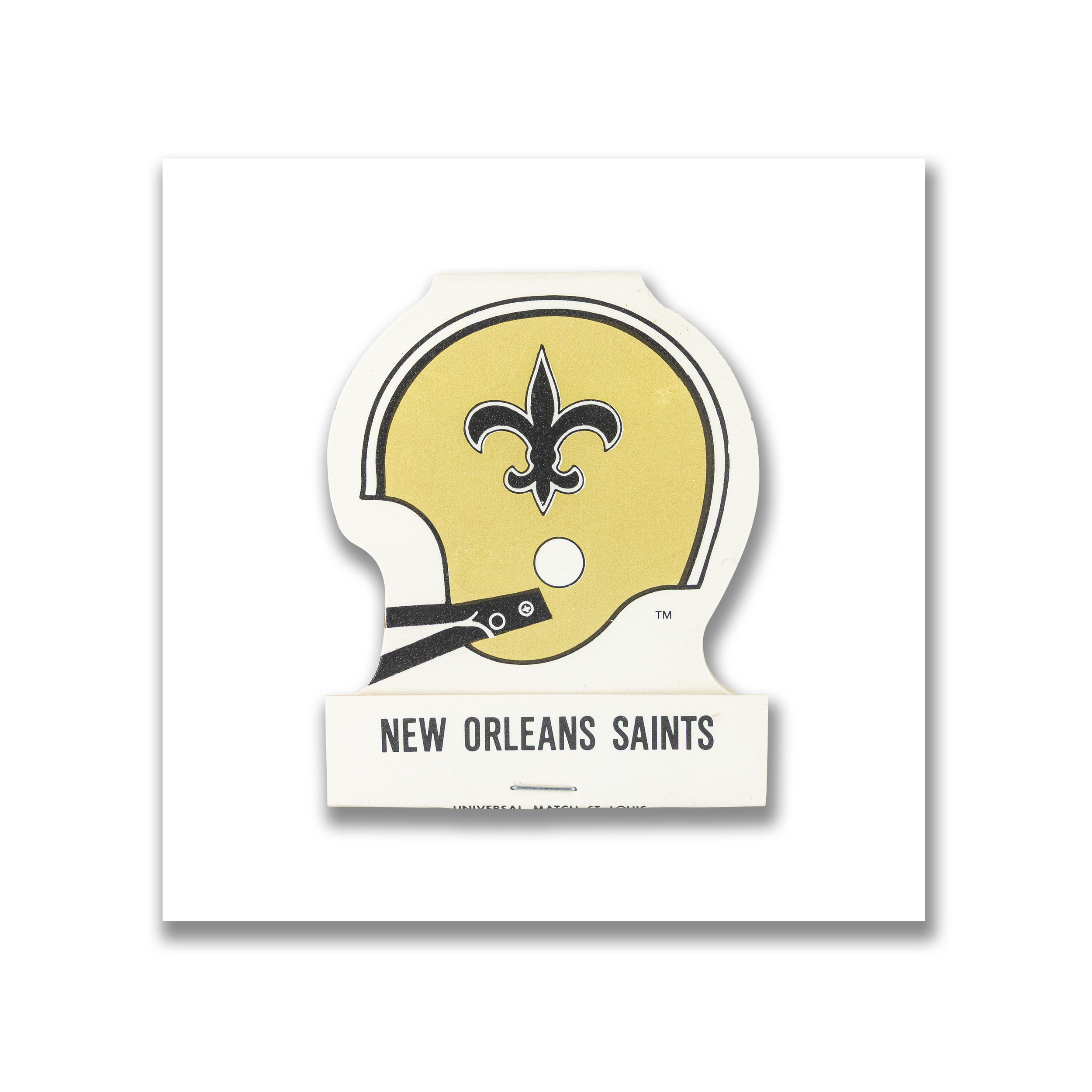 New Orleans Saints Matchbook Print