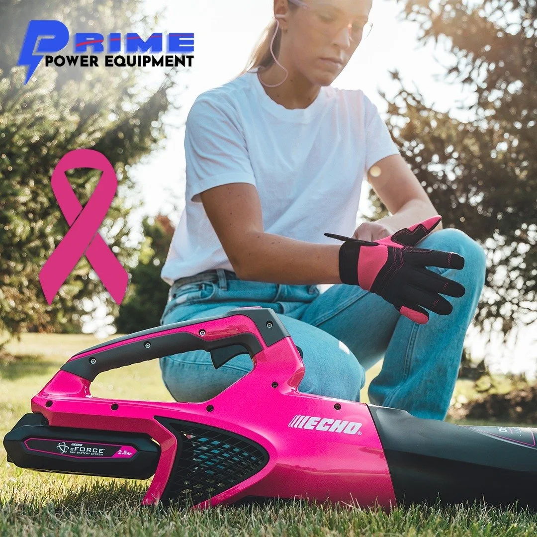 This October, join us in honoring Breast Cancer Awareness Month with the limited edition ECHO DPB-2500 pink battery blower. 

🩷Get yours while supplies last!

📍 Prime Power Equipment | 8988 US Hwy 41 Adel, GA
📞 229-223-3189

 #BreastCancerAwarenes
