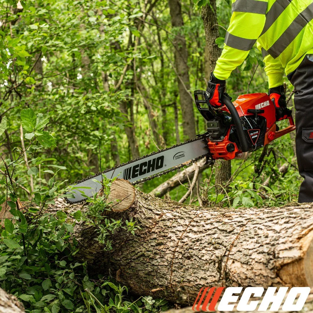 Take control of your toughest projects with the ECHO CS-7310P Chainsaw! Designed for serious work, it delivers robust performance and seamless operation, making every cut count. ​​Stop in today for all your ECHO equipment needs!