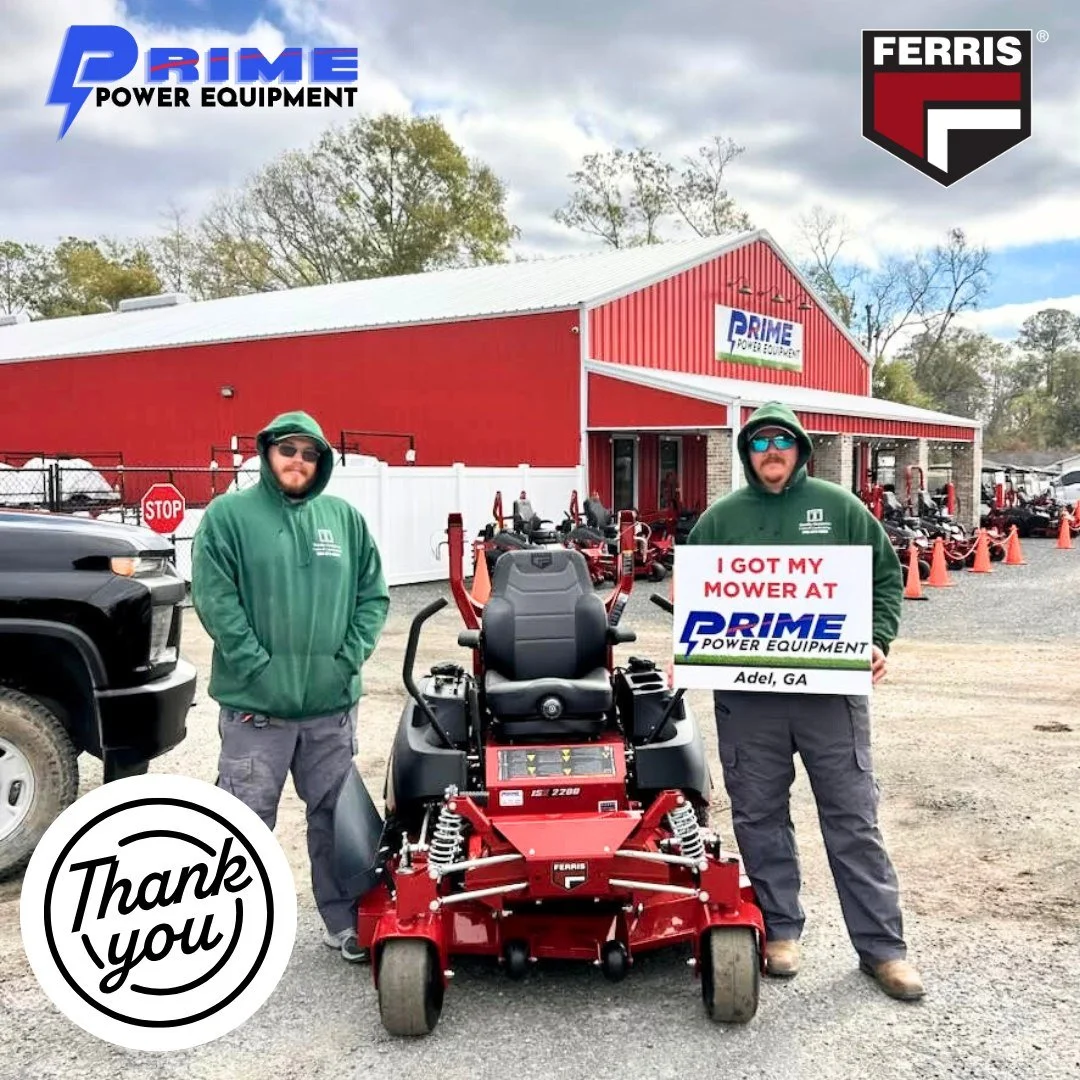 🔥 ISX 2200 OUT THE DOOR! 🔥

Big shoutout to Totally Outdoors for choosing Prime Power Equipment! Your new Ferris ISX 2200 is ready to deliver smoother rides, faster cuts, and next-level performance. 💪

We appreciate your trust in our team and look