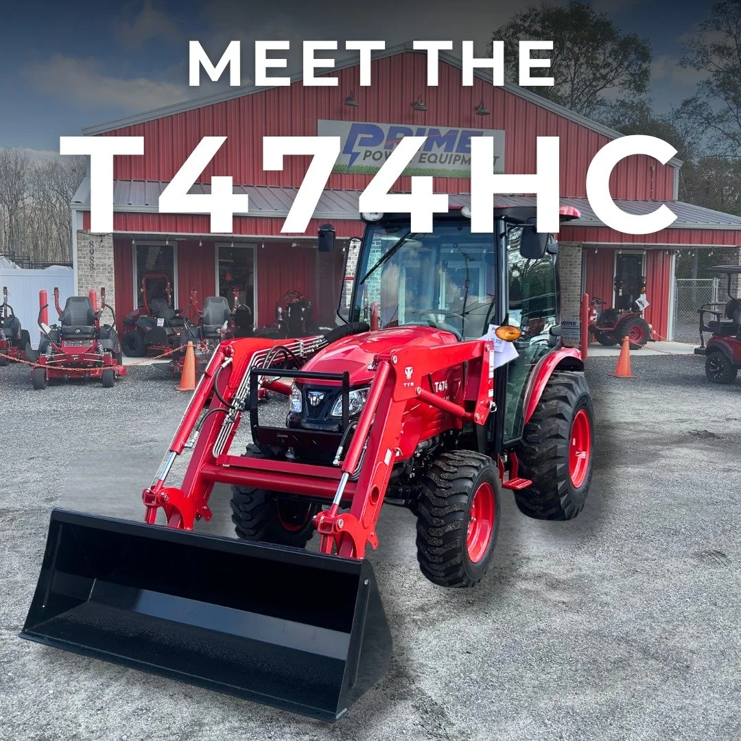 MEET THE TYM T474HC!💪🔥

Engineered for power and precision, this compact tractor handles any job with ease. 

Featuring:
✨ 47 HP Diesel Engine &ndash; plenty of muscle to handle heavy-duty tasks
✨ Hydrostatic Transmission &ndash; smooth, effortless