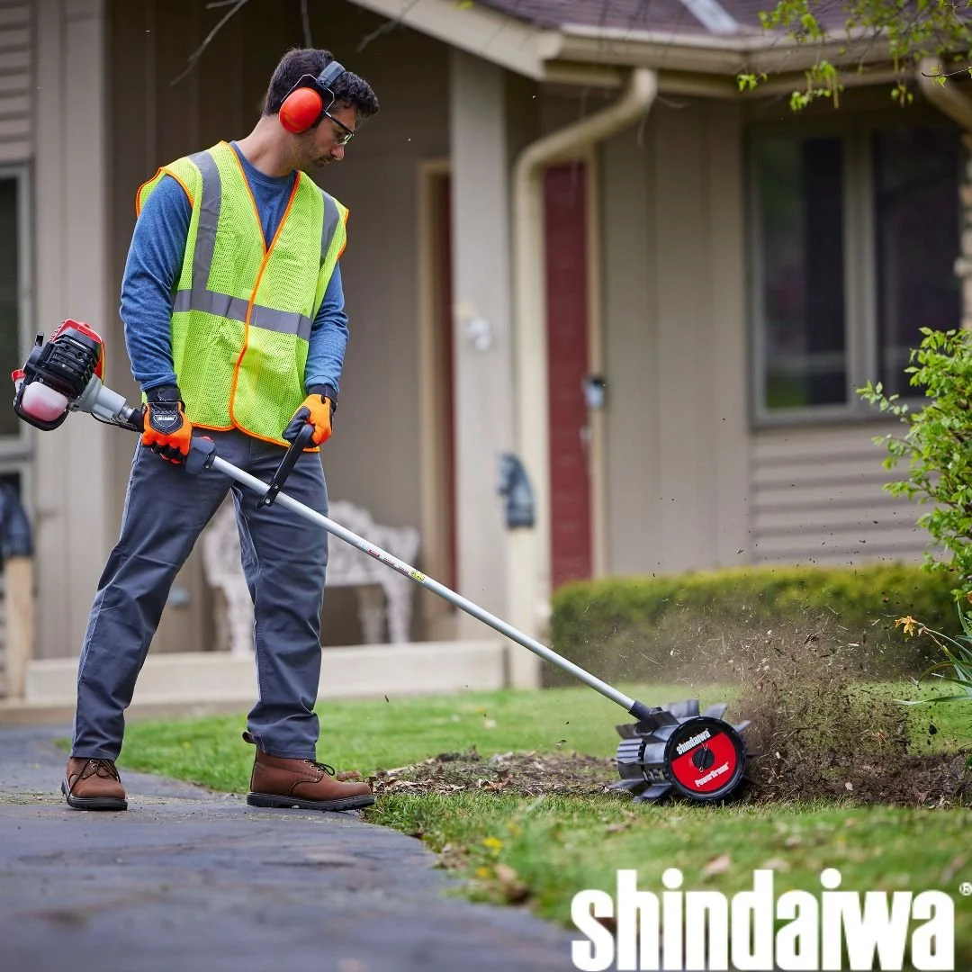 The Shindaiwa PS262 PowerBroom&trade; makes quick work of tough cleanup, pushing mulch back where it belongs. Durable, powerful, and built to work as hard as you do.​​ Get yours today!