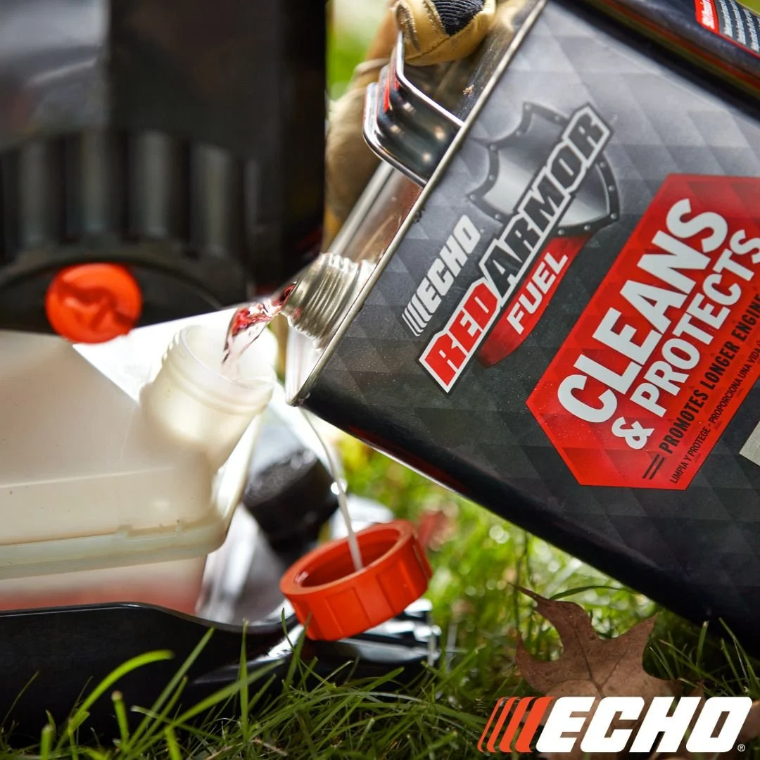 Keep your engines running like new. ECHO Red Armor&reg; Fuel cleans deposits, protects against carbon build-up, and delivers reliable, long-lasting performance. Stop by to get some today.