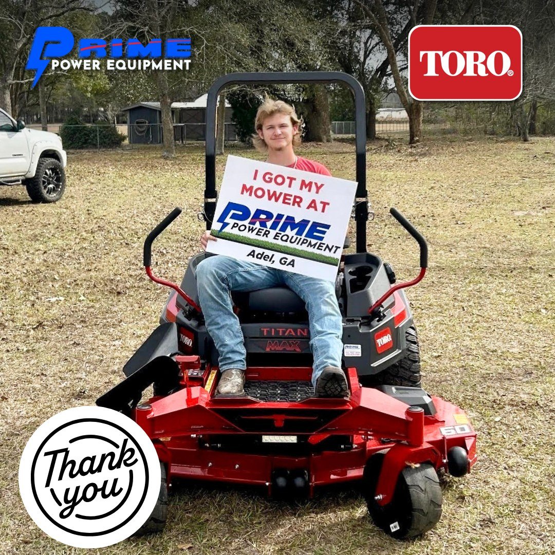🎉SOLD!🎉

 Thank you for choosing Prime Power Equipment! Beyond the sale, we&rsquo;re here for all your equipment needs, including maintenance, replacement parts, and expert guidance to keep your TORO TITAN MAX performing at its best.

📍 8988 US HW