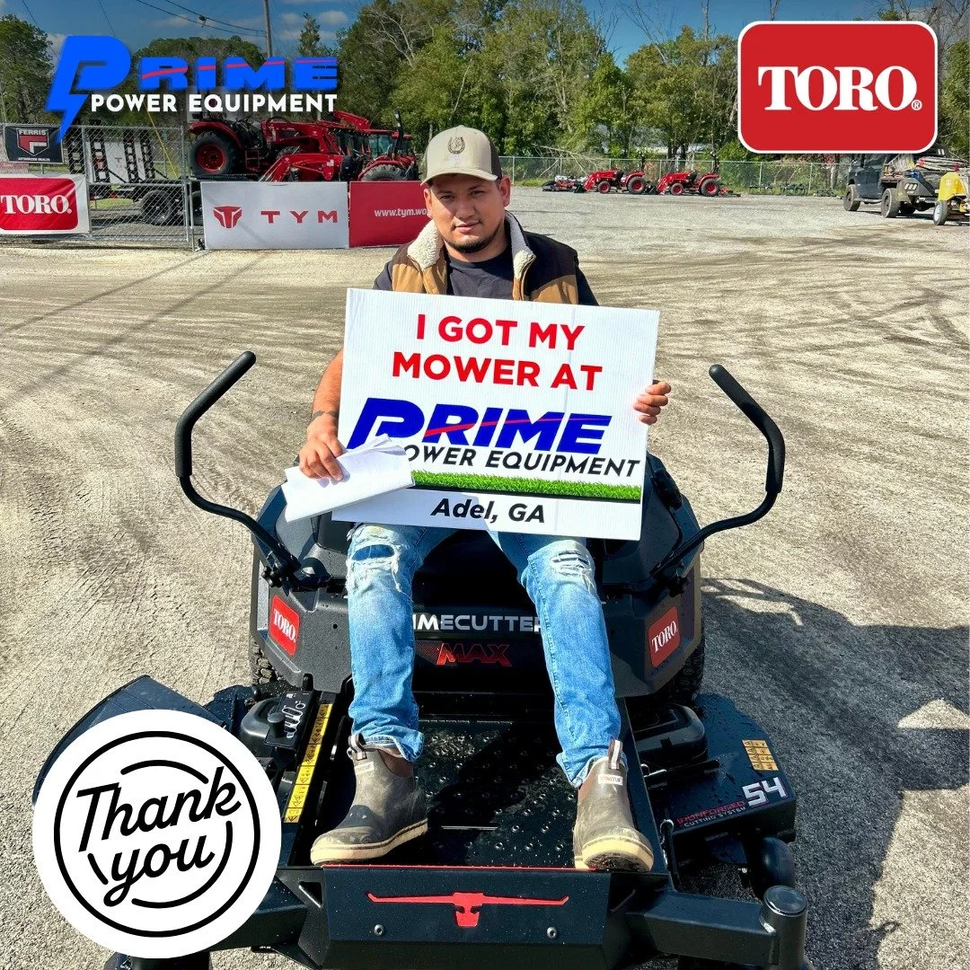 🎉Another Timecutter Max Out the Door!

Congrats to our customer!💪The Timecutter Max delivers commercial-grade durability and comfort with the MyRIDE suspension system and IronForged decks built to last.

📞 (229) 223-3189 | 📍8988 US Hwy 41, Adel, 