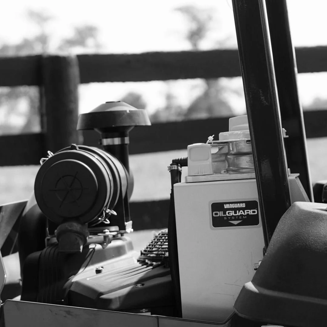 Mowers powered by Vanguard with Oil Guard&trade; let you go 500 hours between oil changes. For a lot of you, that&rsquo;s practically a whole season without touching a filter. Less mess, less wasted time.
Visit us at Prime Power Equipment to learn mo