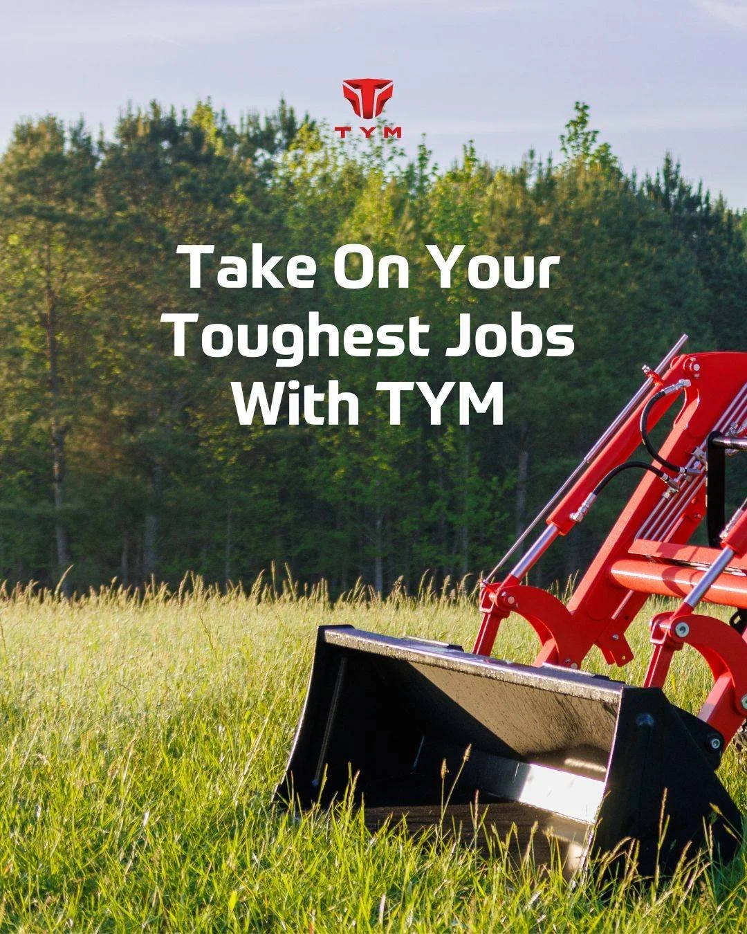 Take on your toughest jobs with confidence. With powerful loader capability, premium operator comfort, and compatibility with the tools you need, TYM tractors are built to handle whatever the day brings. 

#TYM #tymnorthamerica #GetMoreDoMore #tymtra