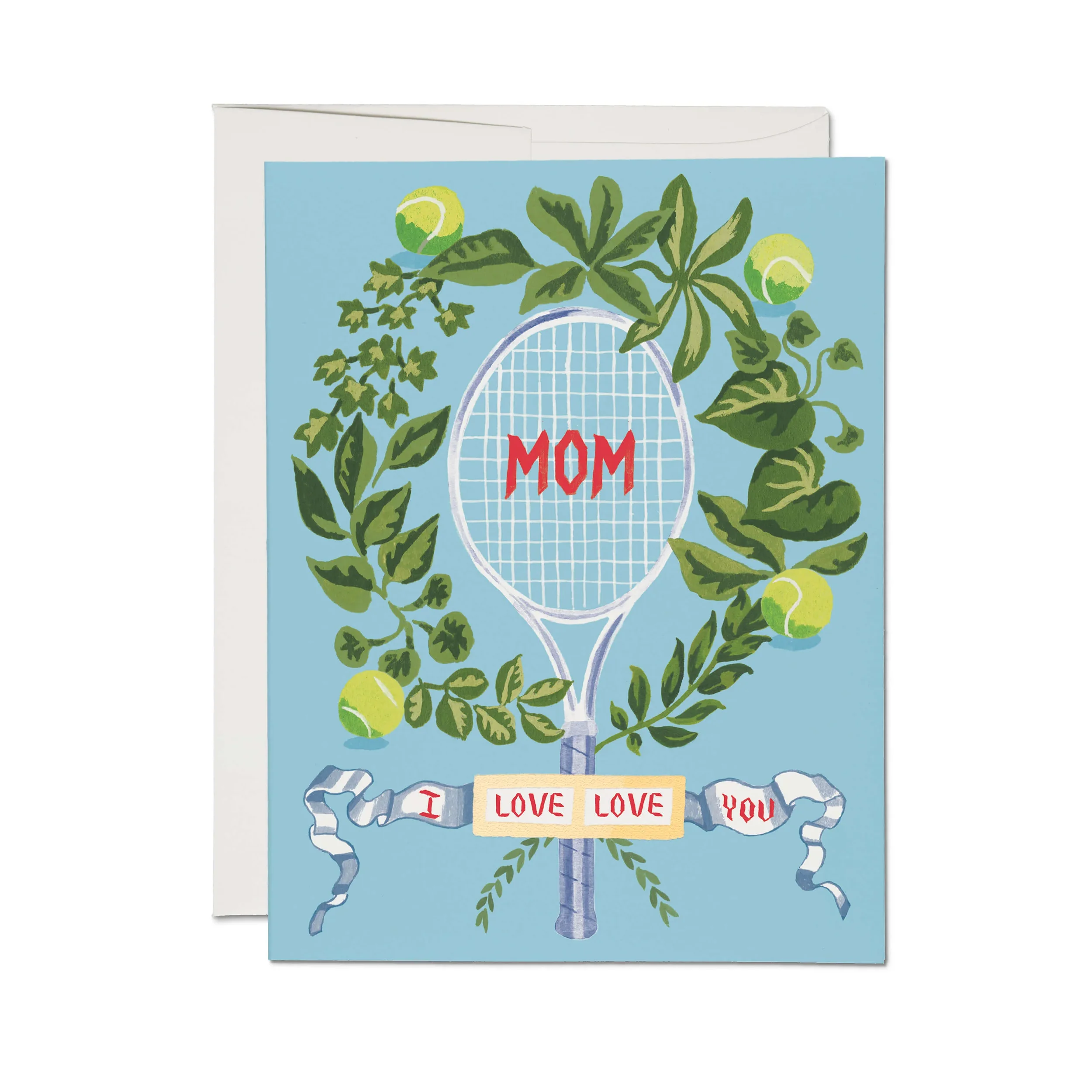Tennis Mom greeting card