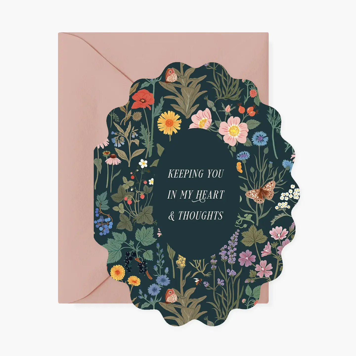 In My Heart & Thoughts | Greeting Card