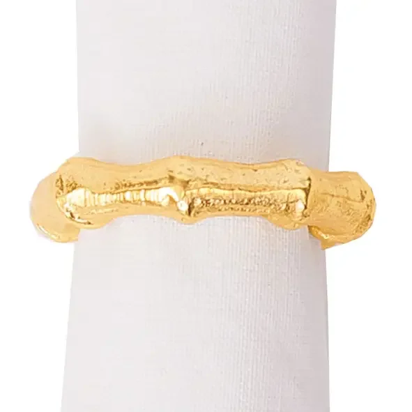Bamboo Gold Napkin Ring