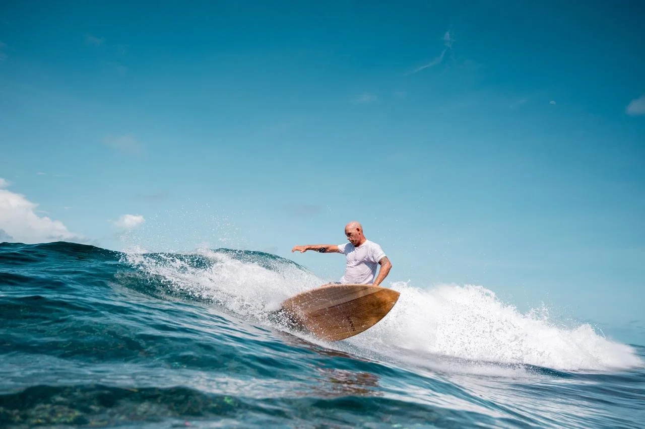 Surf with Steve and you'll be guided by a lifetime of experience and a deep passion for the ocean.